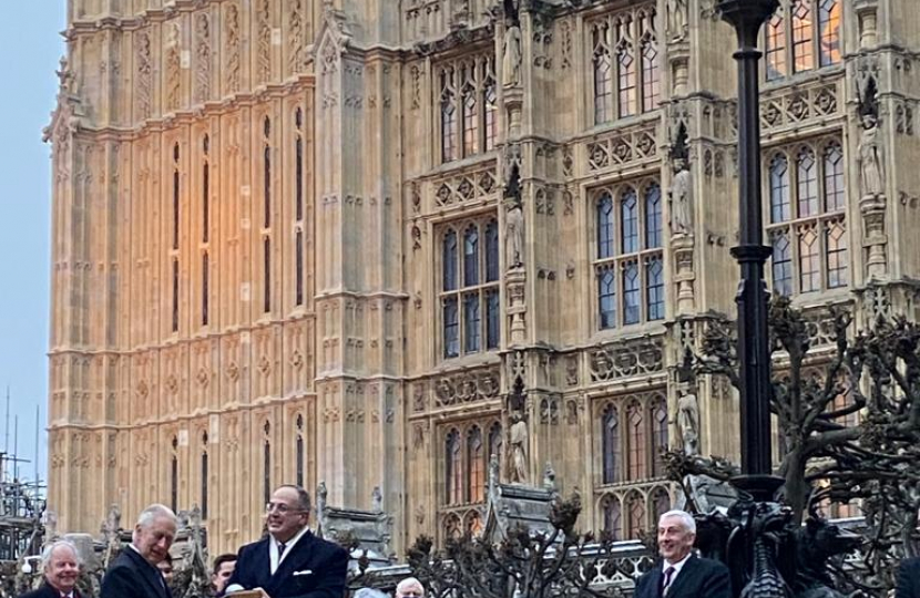 King Charles III visits Westminster