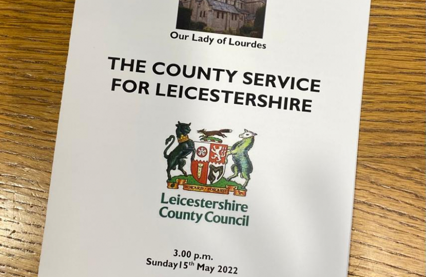 County Service for Leicestershire