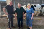 Jane with the Minister and the farmer