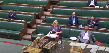 Jane speaking at the despatch box on this issue